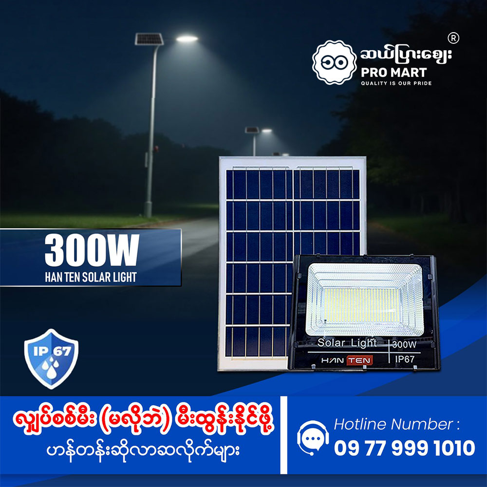Han Ten Solar Slight 300W