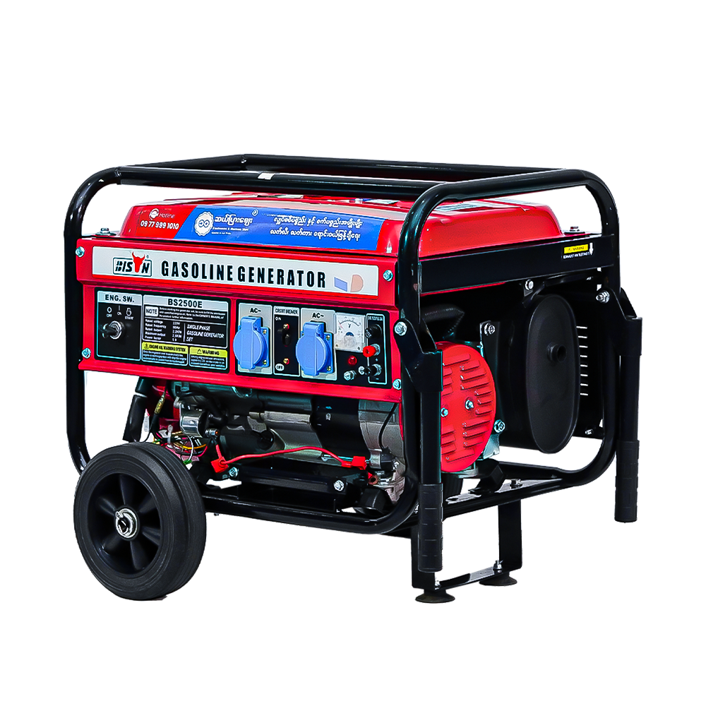 Bison Gasoline Generator 2.5KW BS-2500E