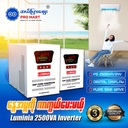 Luminia Pure Sinewave Inverter 2500VA 24V PS-2500