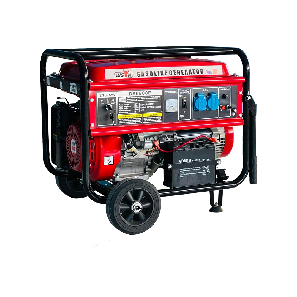 Bison Gasoline Generator 8KW BS-9500E