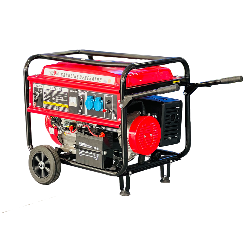 Bison Gasoline Generator 6.5KW BS-7500E
