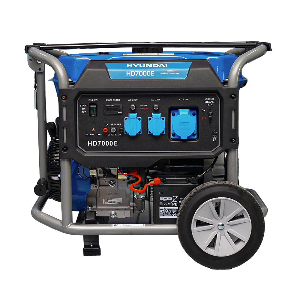 Hyundai Gasoline Generator 5.5KW HD7000E