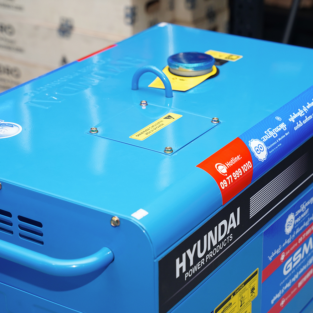 Hyundai Diesel Generator 5.5KW HD6500LDES