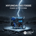 Hyundai Gasoline Generator 5.5KW HD7000E
