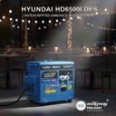 Hyundai Diesel Generator 5.5KW HD6500LDES