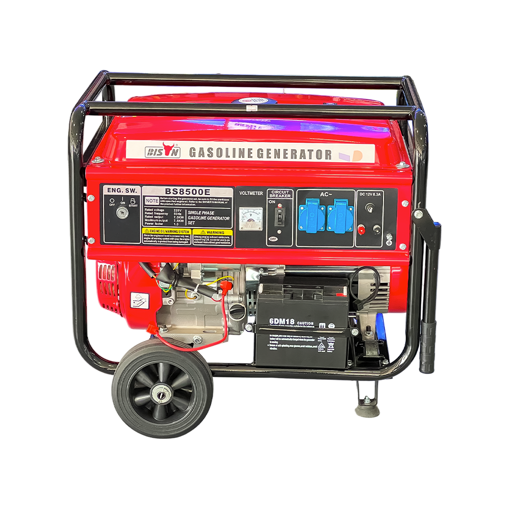 Bison Gasoline Generator 7.5KW BS-8500E