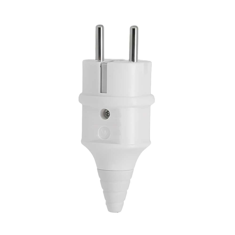 2 Pin Head White 16A