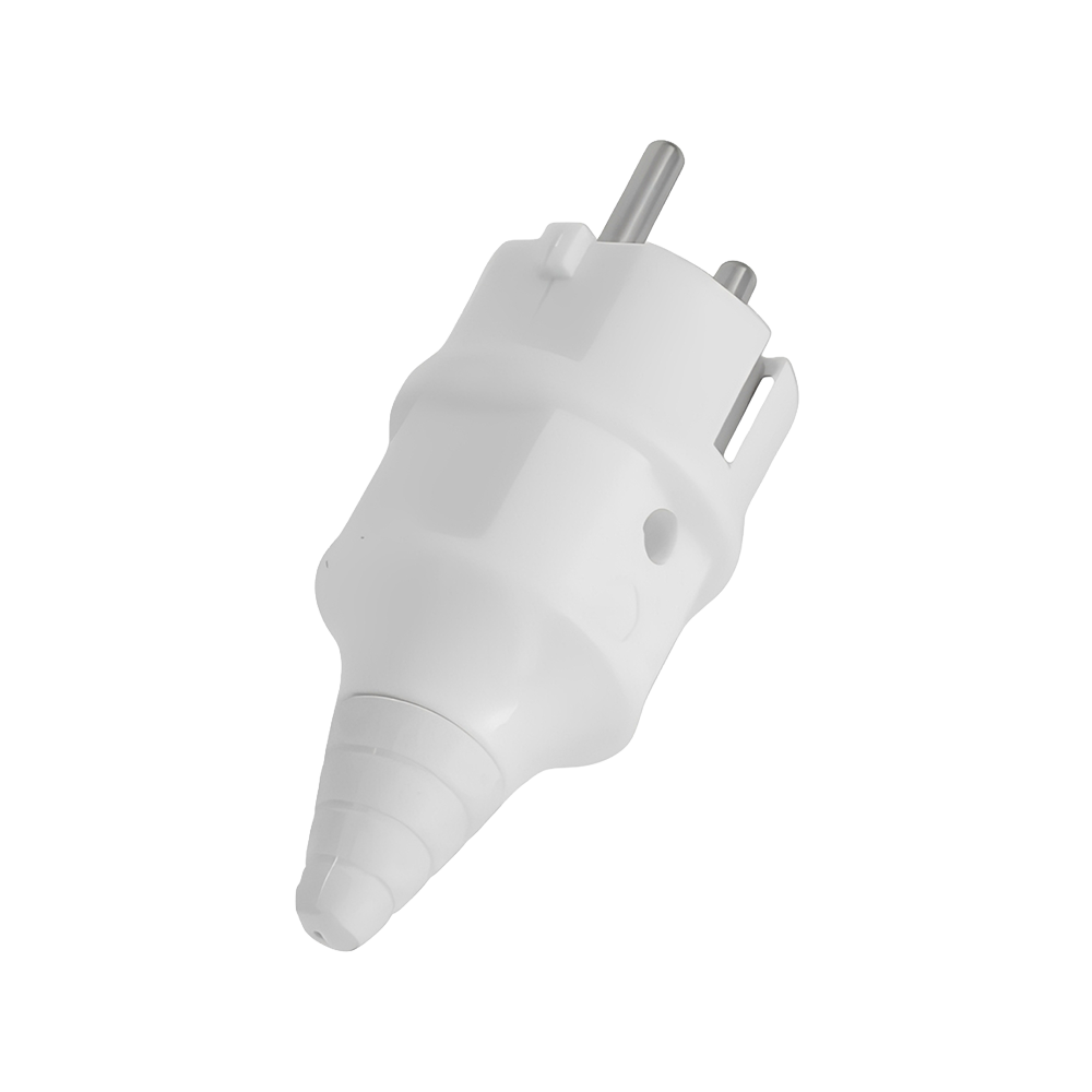 2 Pin Head White 16A