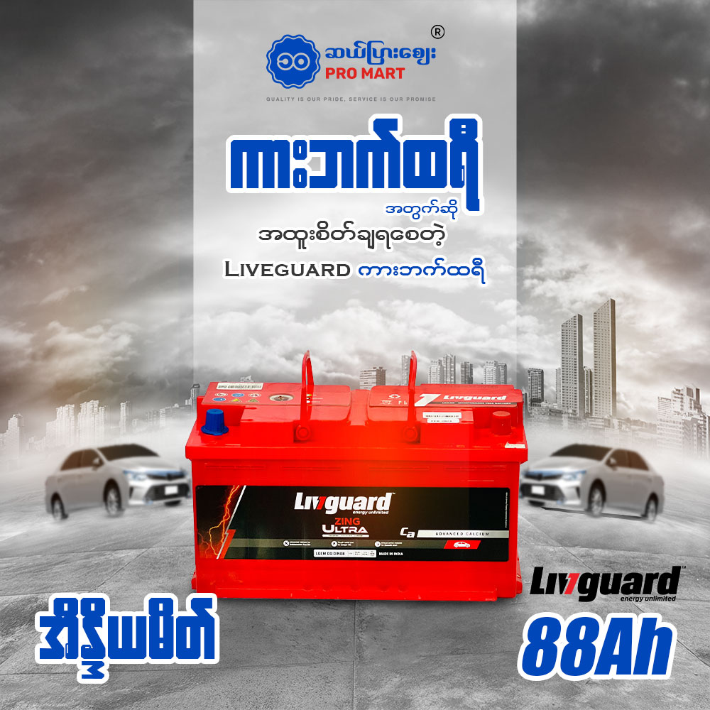 Livguard Battery DIN 88 L