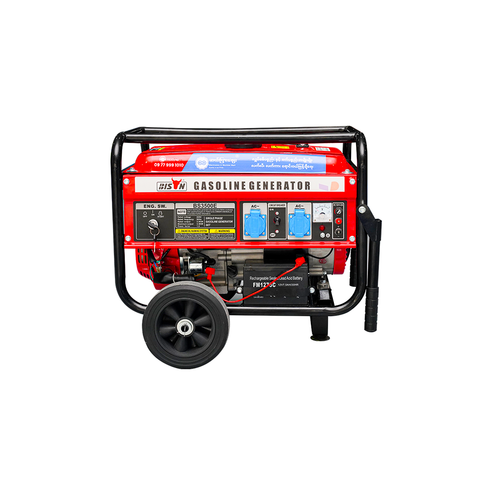 Bison Gasoline Generator 3.5KW BS-3500E