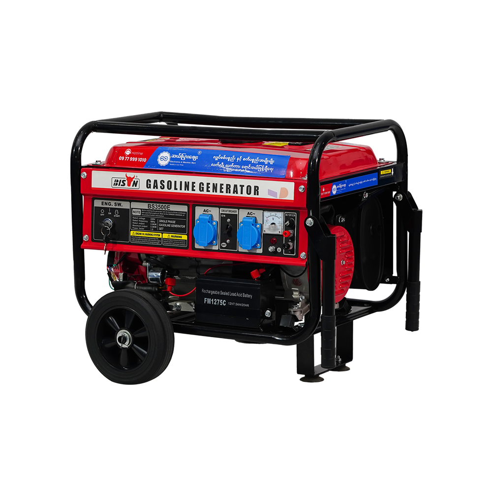 Bison Gasoline Generator 3.5KW BS-3500E